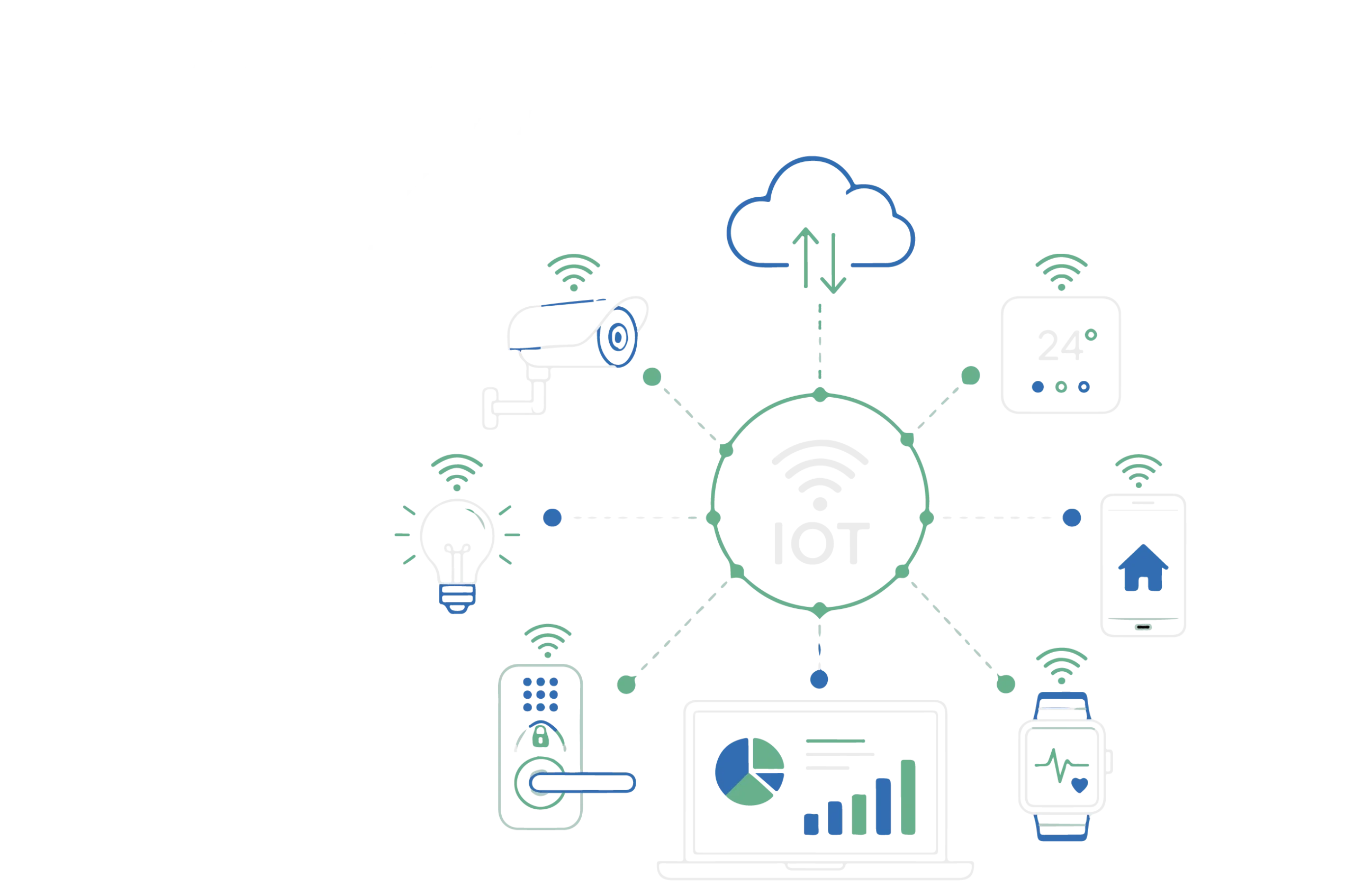IoT connectivity illustration